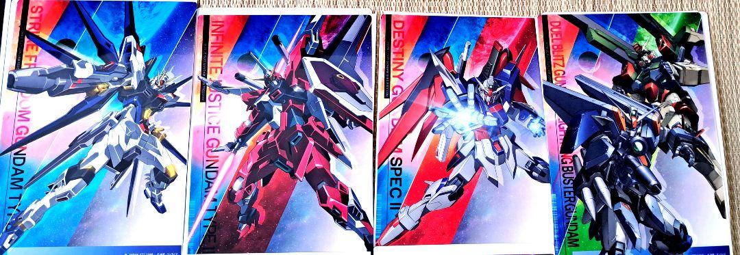 ガンダムSEED FREEDOMクリアビジュアルポスター1 全16種コンプセット