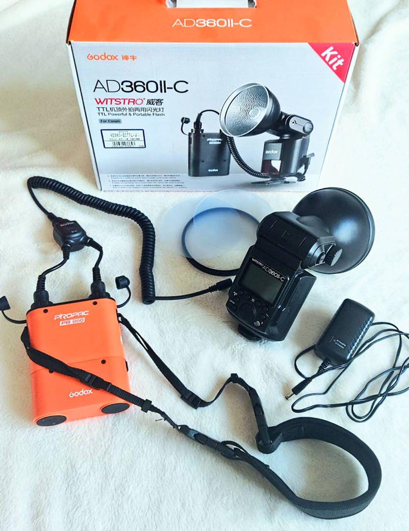新品　超美品　Godox AD360II-C ストロボキット