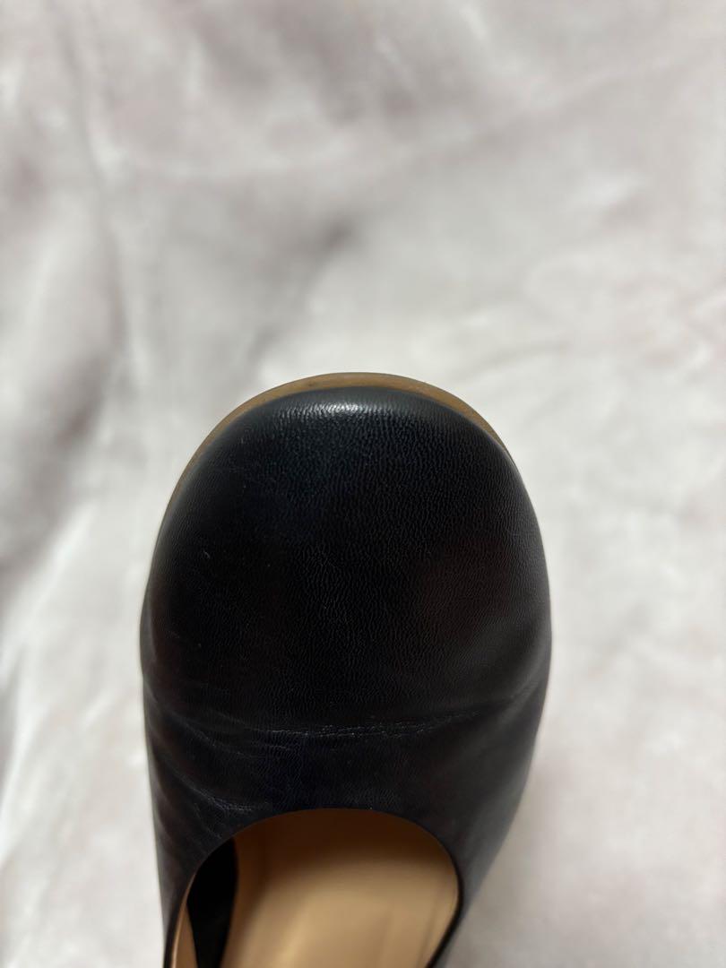 FABIO RUSCONI 黒 パンプス　ヒール36 (23.0cm) ファビオ