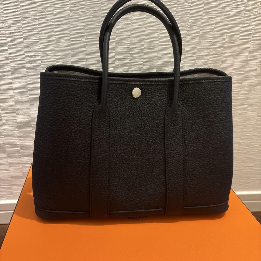 【HERMES】 2025購入ガーデンパーティ 30 TPM　ネゴンダ w刻印