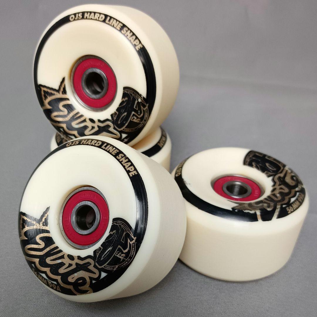 スケートボード OJ ELITE HARDLINE SHAPE WHEEL 99A 56mm