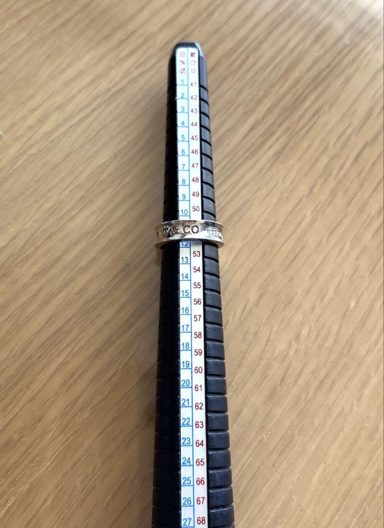 TIFFANY &Co. ナローリング　11号