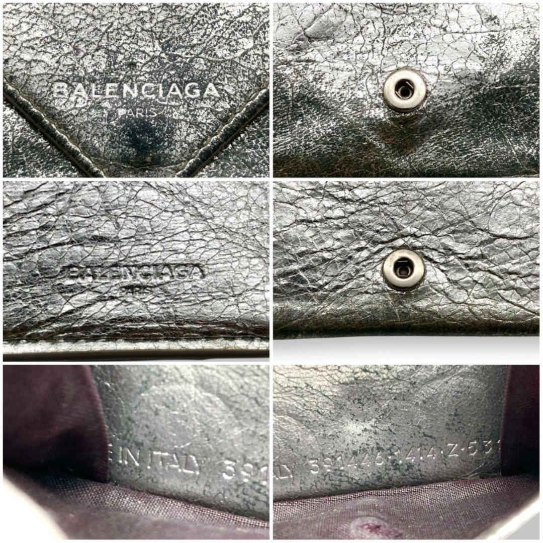 バレンシアガ ペーパーウォレット 三つ折り財布 折り財布 短財布 70616