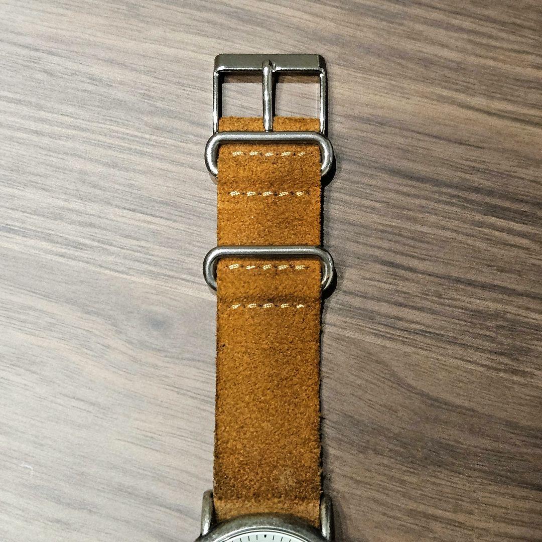 TIMEX タイメックス BEAMS コラボ 腕時計 スエード ヴィンテージ