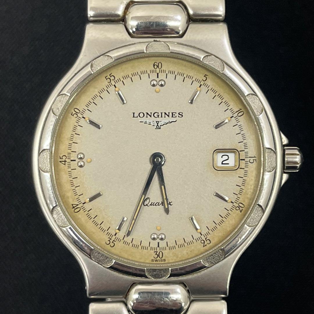 【ジャンク】LONGINES Conquest　時計　L1.614.4