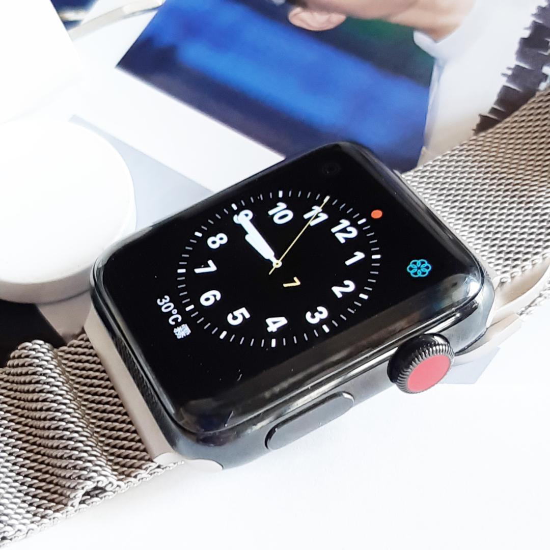 【中古品】apple watch3 42mm 21a64f4ba13a41cca7925d3cb85e69