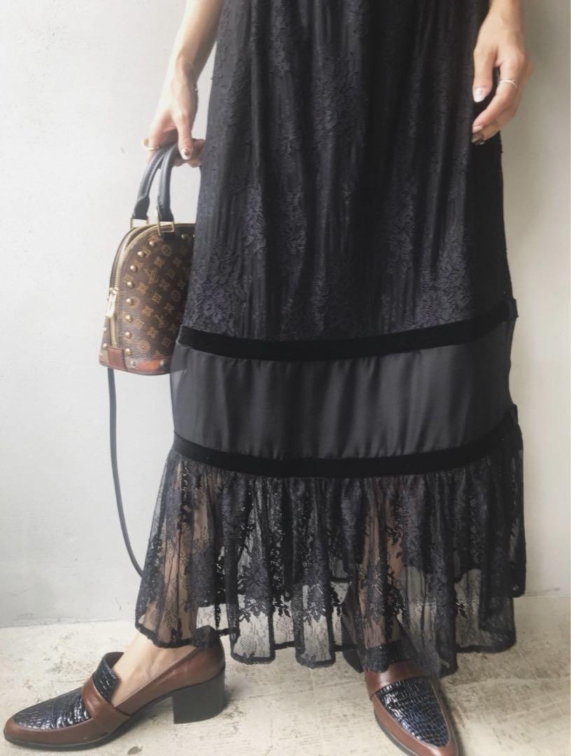 AMERIVINTAGE シアーレースドレス