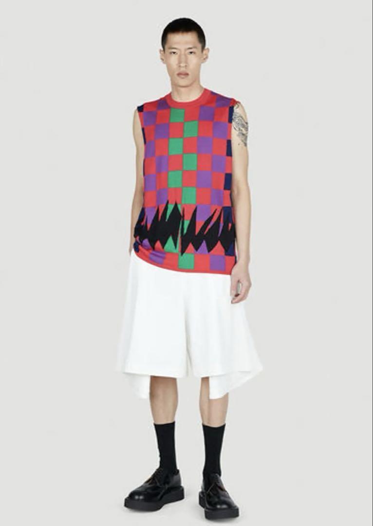 comme des garcons homme plus ニットベスト　23ss