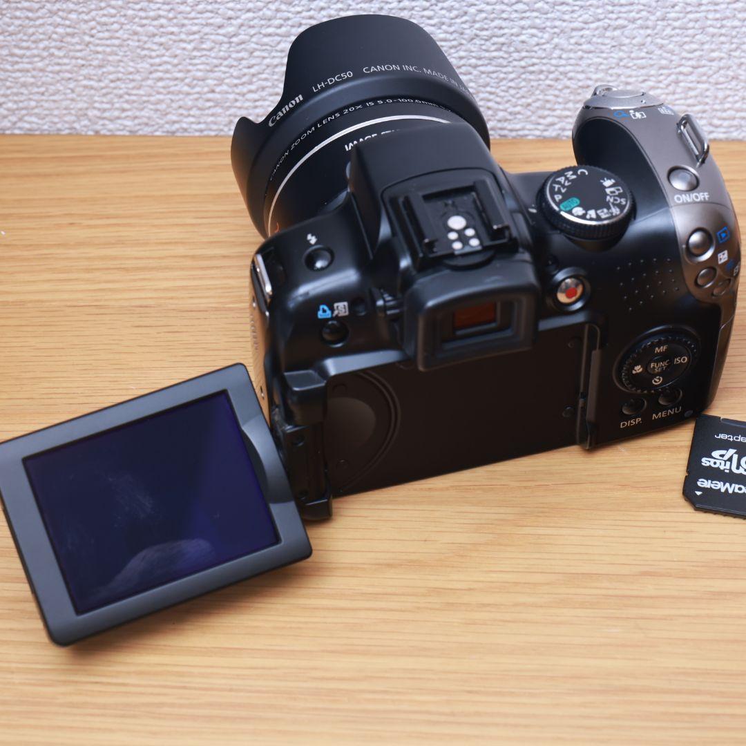 スマホ転送可 デジタルカメラ Canon SX20IS SDカード他 コンデジ