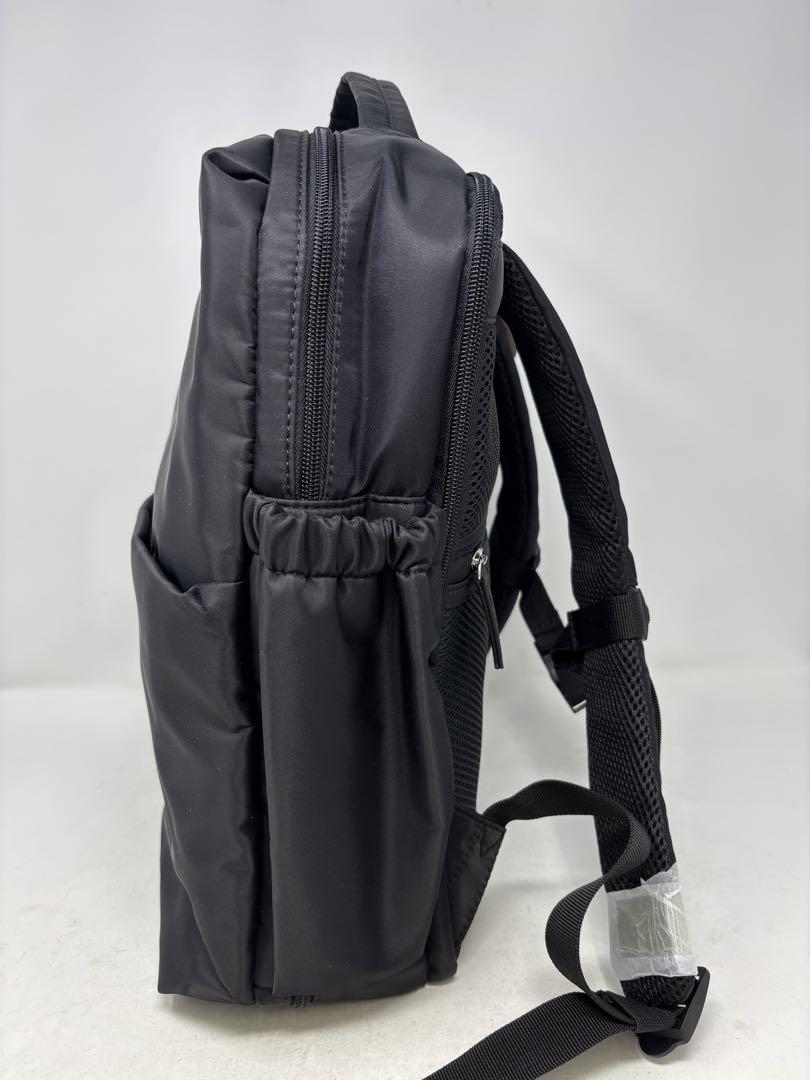 A579 カバッグ はっ水ナイロン ガバッと開く時短リュック