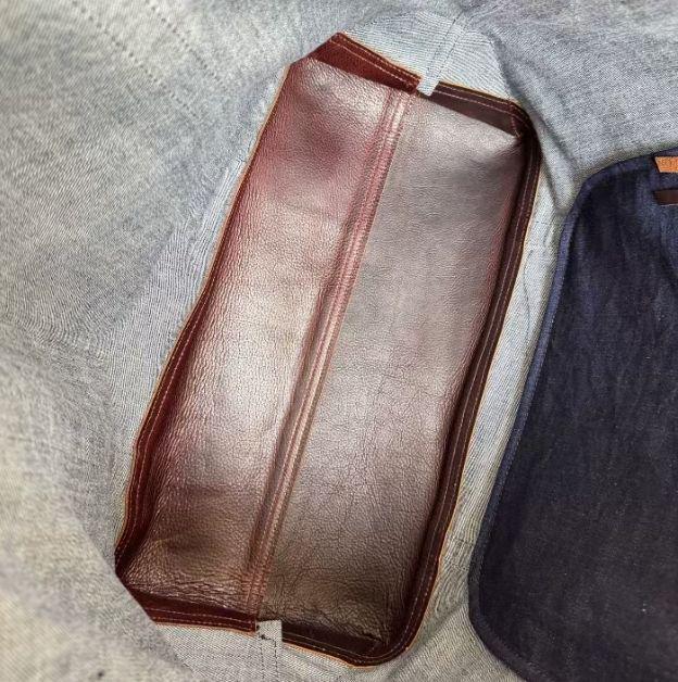 美品 RRL polo ralph lauren 肩掛け デニム トートバッグ