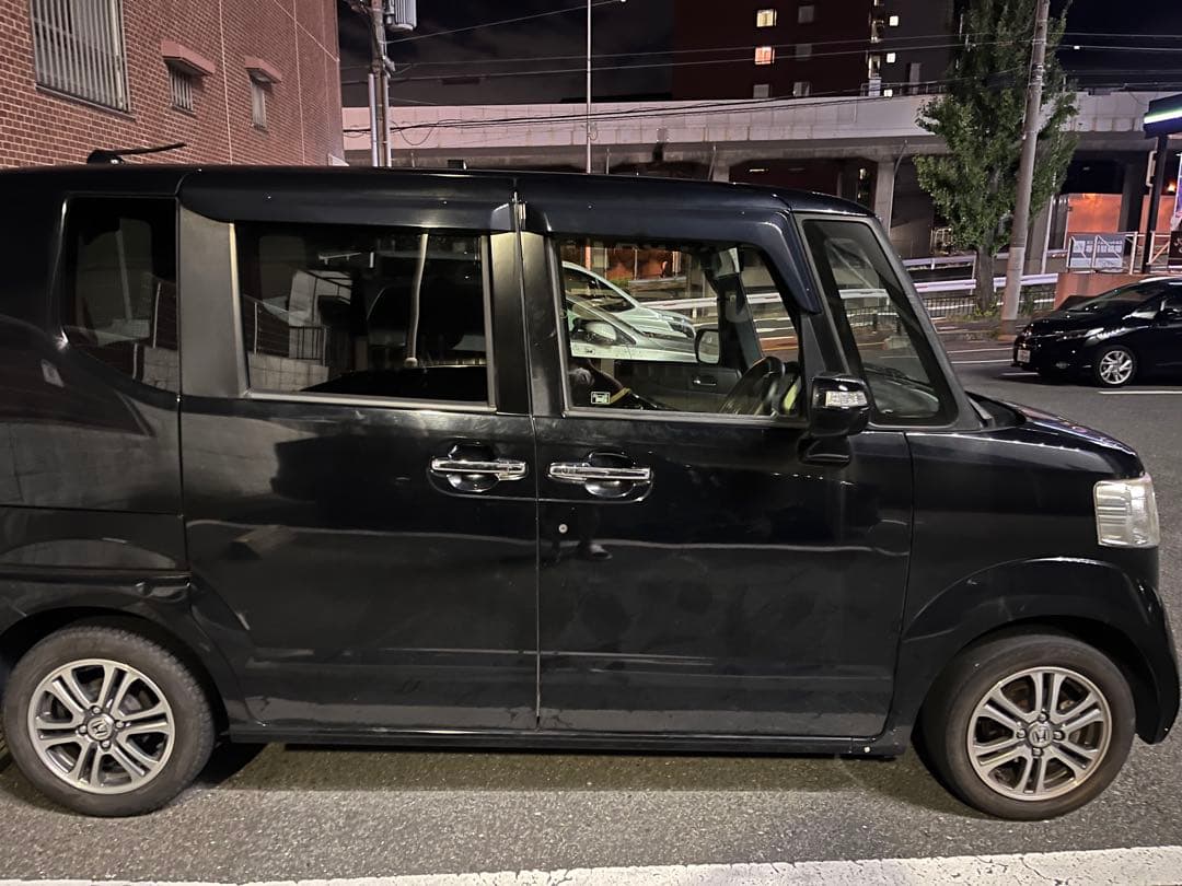 ホンダ N-BOX 黒 5ドア 軽自動車★車検無★値下げ可能