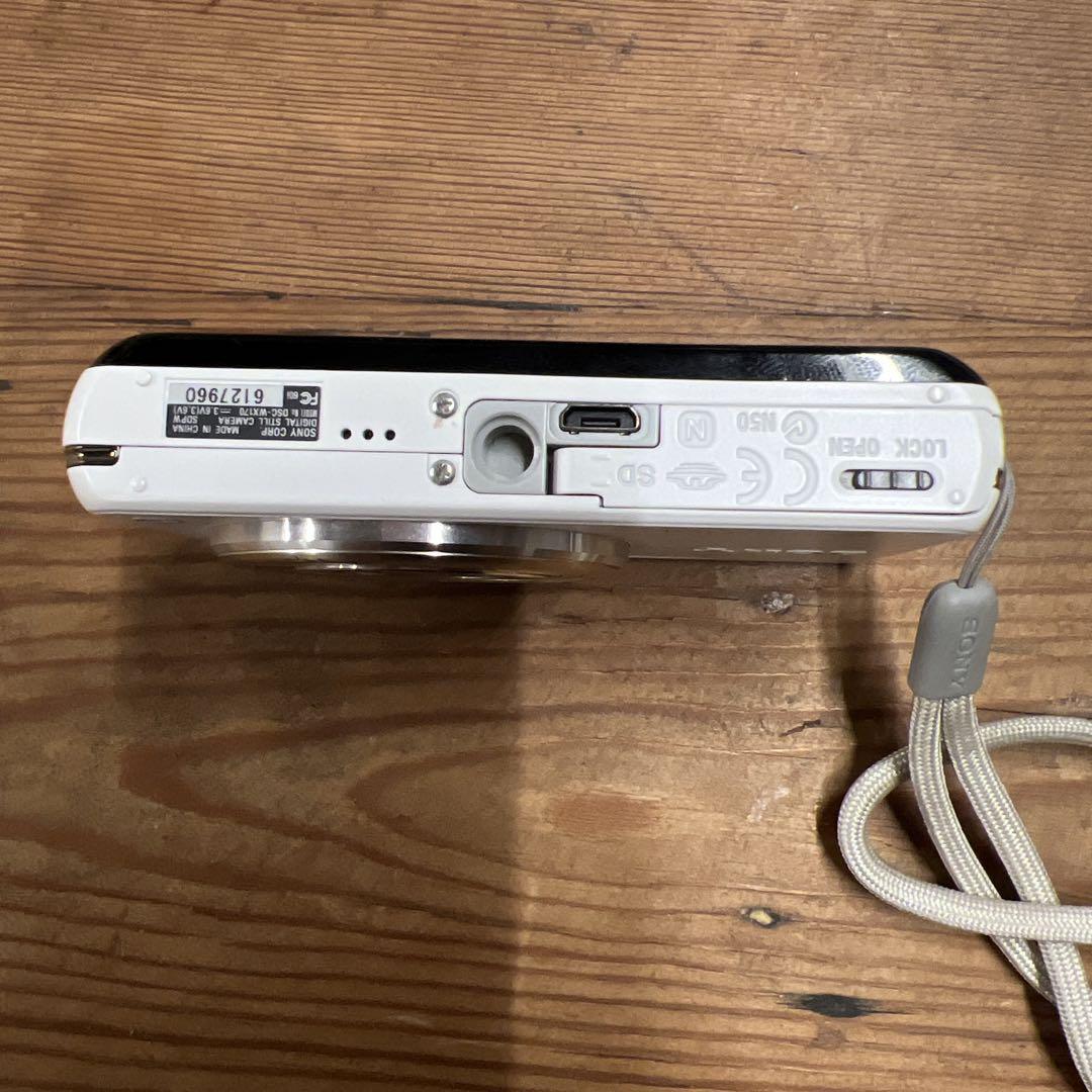 [極美品] SONY ソニー DSC-WX170 CyberShot ホワイト Amazon | SONY Cyber-shot DSC-WX170 ホワイト | コンパクト 通販