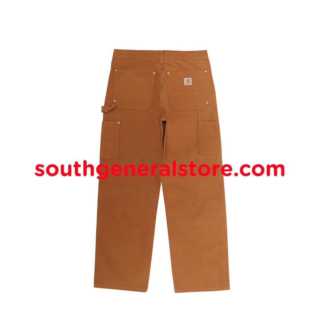 USA製 カーハート Carhartt B01 W36L30 ダブルニー BRN