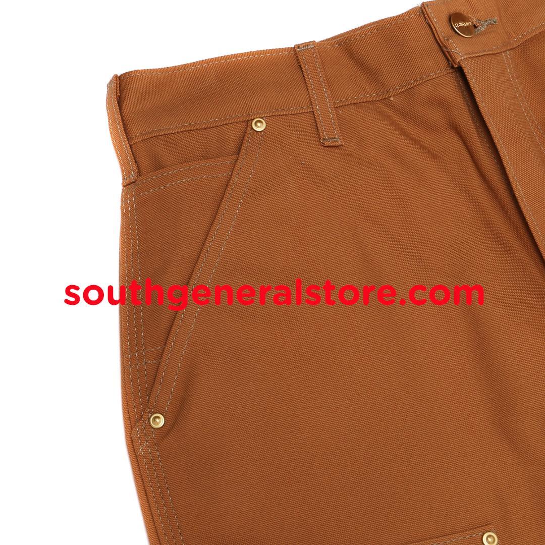 USA製 カーハート Carhartt B01 W36L30 ダブルニー BRN