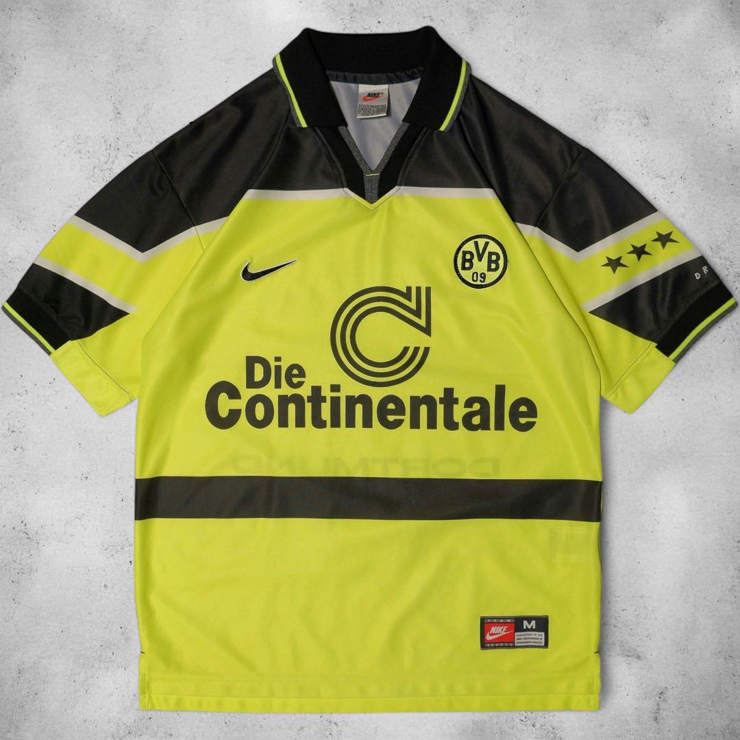 97-98★ドルトムント★サッカー ユニフォーム★NIKE★英国製★UCL 優勝