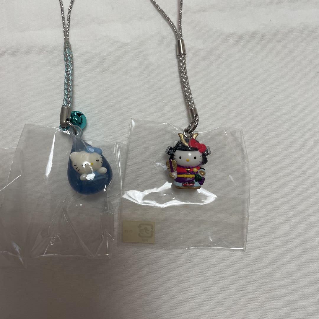 新品◇ハローキティ ご当地キティ 根付けストラップ 山梨県 7個
