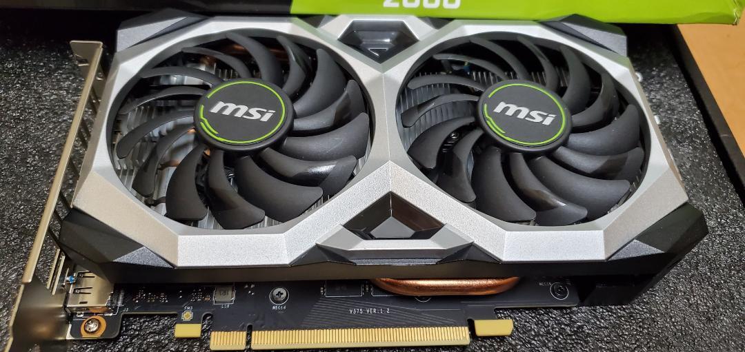 MSI RTX 2060 VENTUS XS 6G OC 動作品・ジャンク - メルカリ