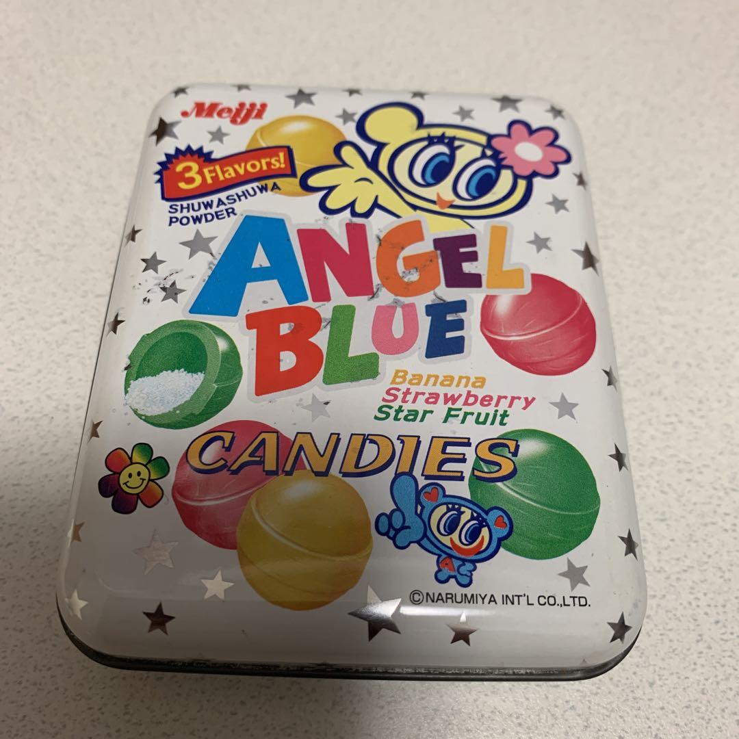 エンジェルブルー angel blue ナルミヤ ステーショナリー 缶