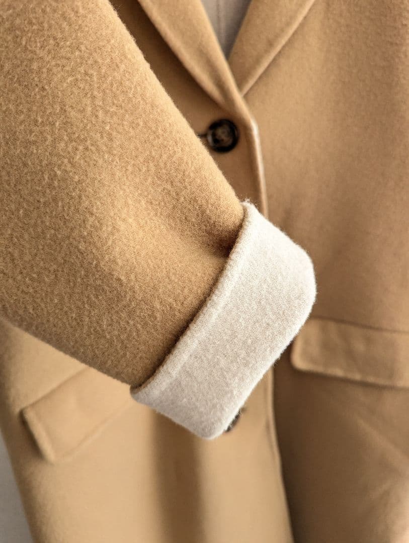 【良品】Theory luxe ダブルフェイス チェスターウールコート 【良品】Theory luxe ダブルフェイス チェスターウールコート