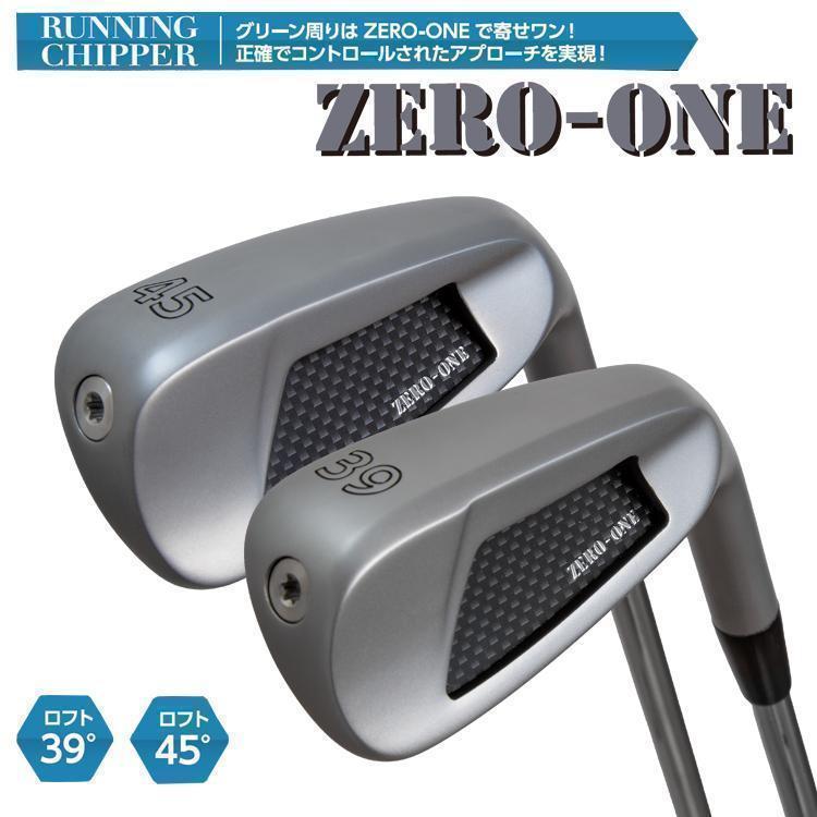 新品 ZERO-ONE アイアン型 チッパー 39° スチールシャフト