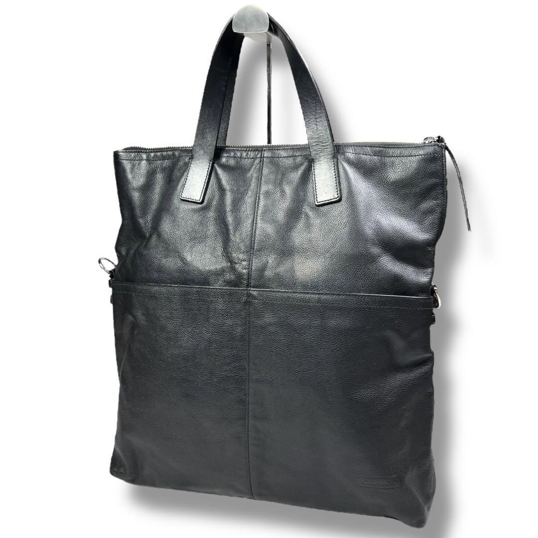 COACH コーチ トートバッグ トンプソン 牛革 スパイロレザー 70493