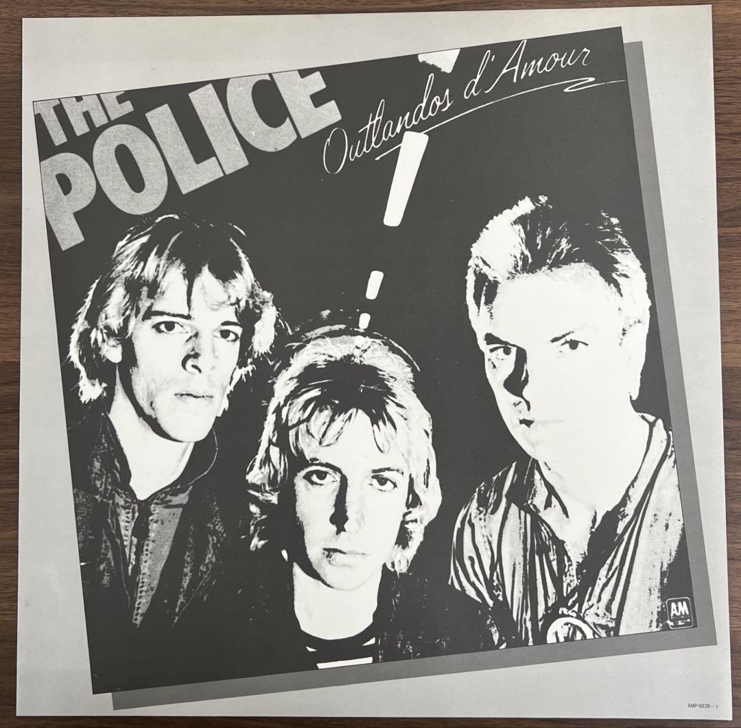 【LP/帯付】ポリス / アウトランドス•ダムール　AMP6039 LP/帯付】THE POLICE / アウトランドス•ダムール AMP6039 - メルカリ