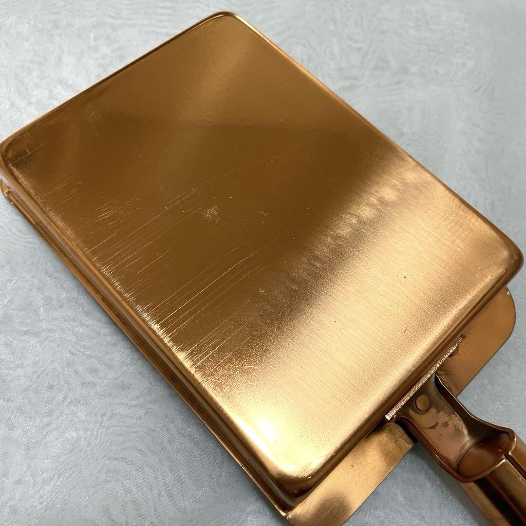 値下げ！ 新品未使用　丸新銅器 銅玉子焼 関西型 12cm