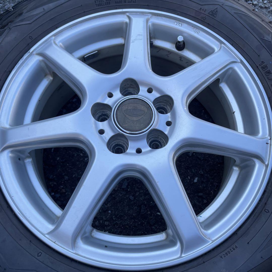 No.1 DUNLOP スタッドレスタイヤ　アルミホイールセット2本