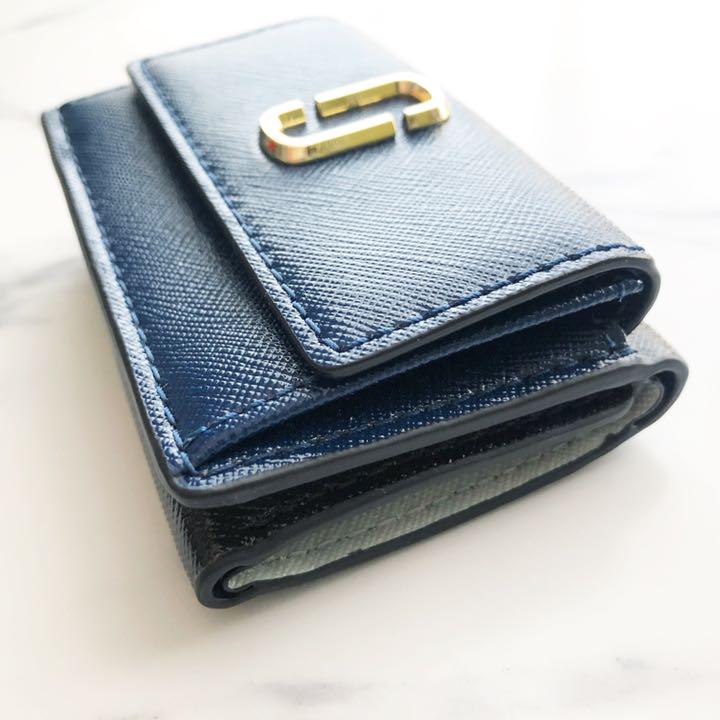 だー様 ミニウォレット 三つ折り 財布 FkaKB-m61015945364 美品 マークジェイコブス 国産大人気