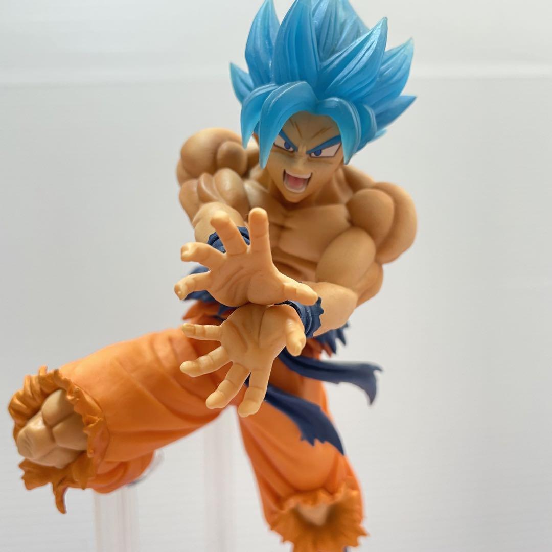ドラゴンボール☆一番くじ☆スーパーサイヤ人ブルー　孫悟空 FIG]B賞 孫悟空(超サイヤ人ゴッド超サイヤ人・宇宙樹パワー) 一