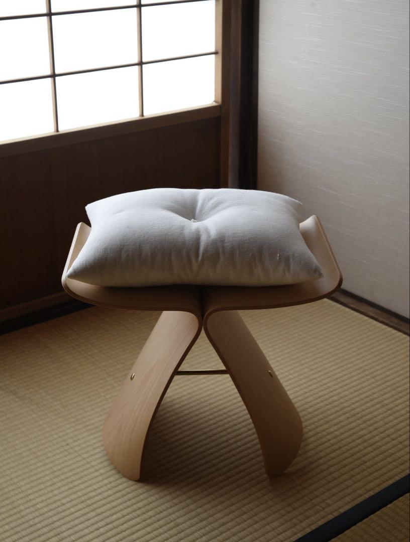 【新品 未開封品】白い座布団 御茶屋跡×YAECA×丹羽ふとん 2個セット
