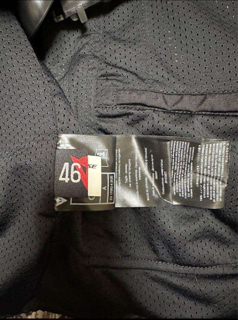 Dainese レザージャケット サイズ46 ブラック