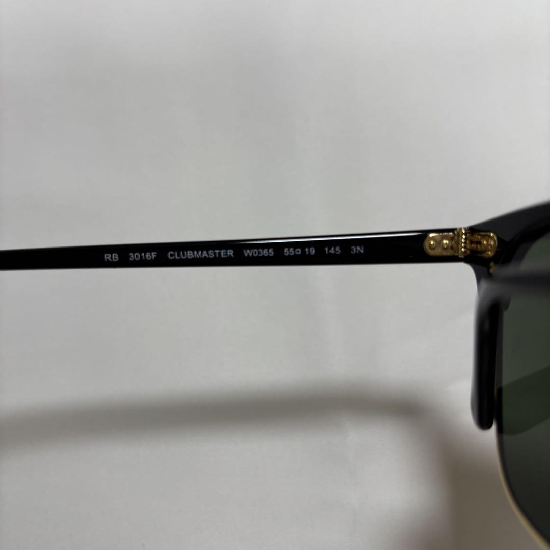 Ray-Ban クラブマスターブラック ゴールド