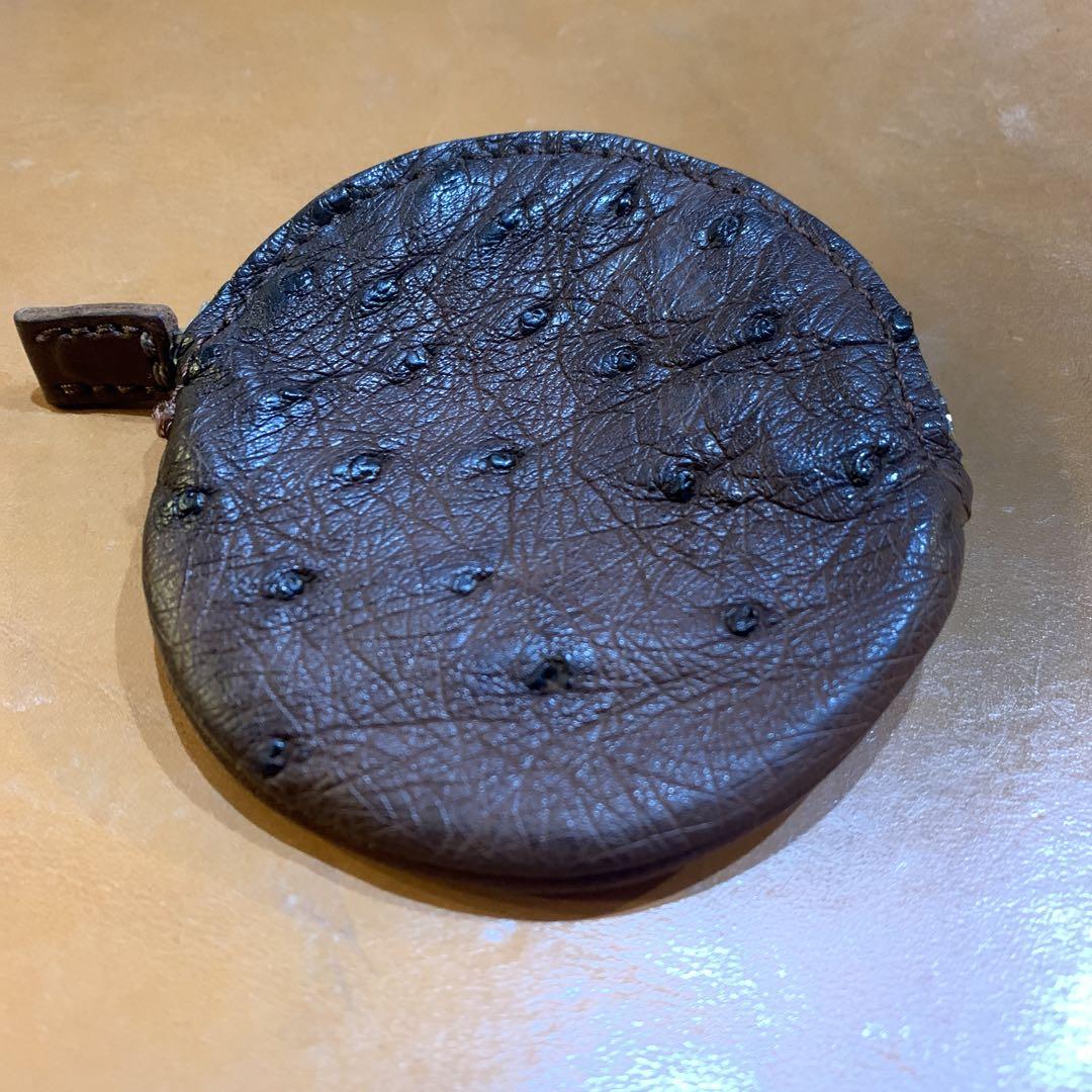 パイロットリバー オーストリッチコインケース