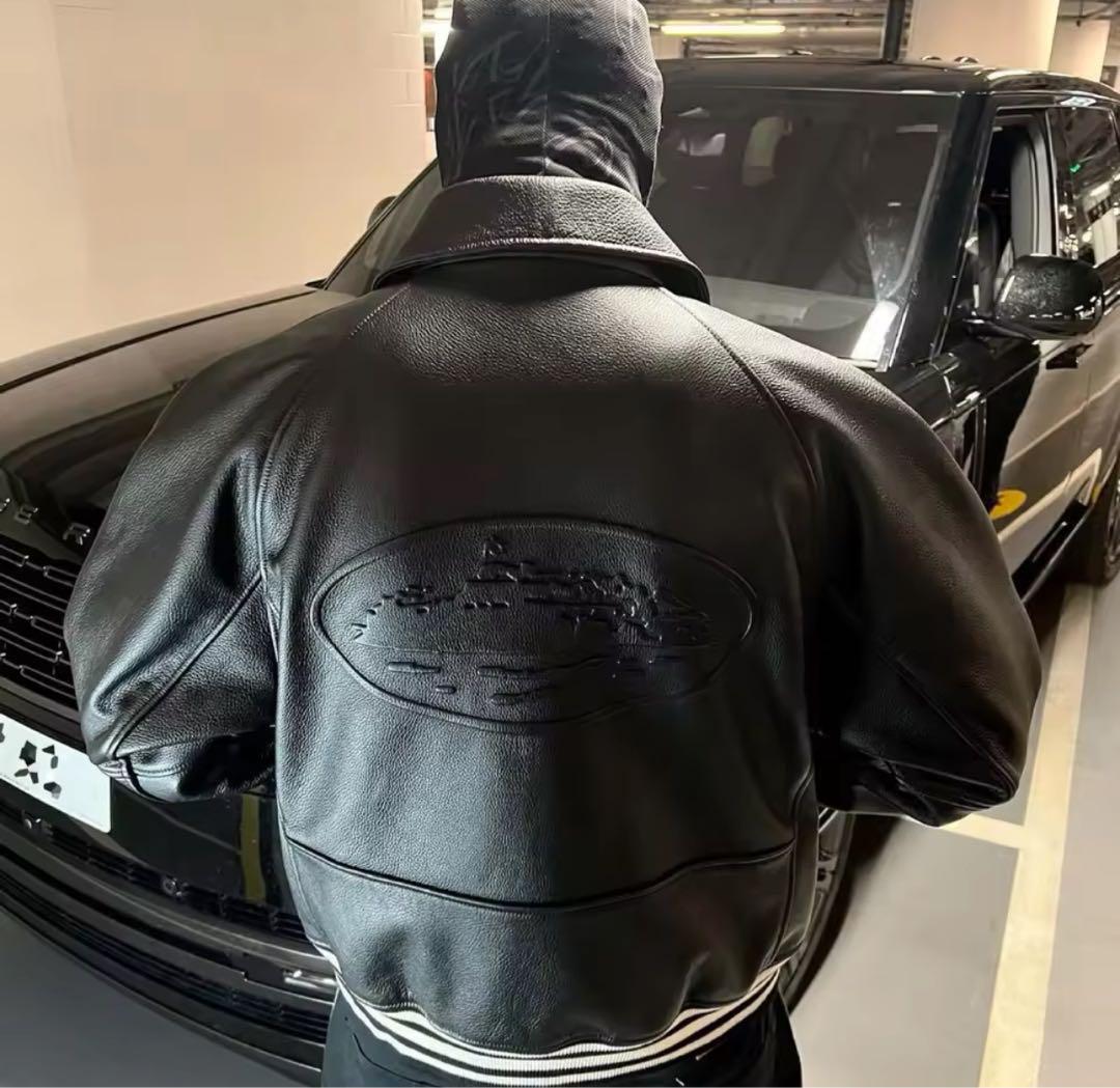 Corteiz Bolo V2 Jacket ukレザージャケットブラック