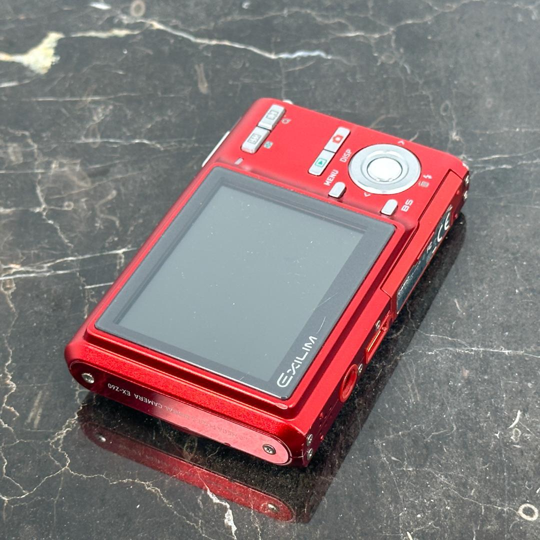 CASIO カシオ EXILIM EX-Z60 レッド デジカメ