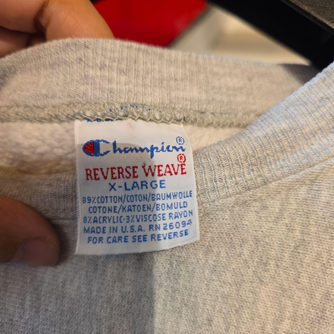 Champion Reverse Weave BATES トレーナー XL