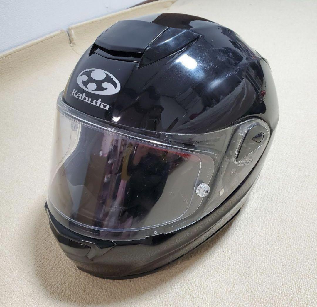 Kabuto ブラック フルフェイス　Mサイズ ピンロックシート付　　RT33 Kabuto ブラック フルフェイスMサイズ ピンロックシート付RT33