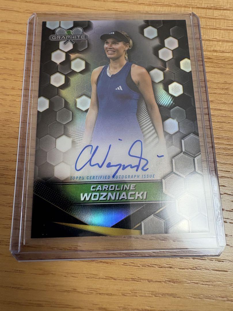 TOPPS GRAPHITE TENNIS キャロライン・ウォズニアッキ　サイン