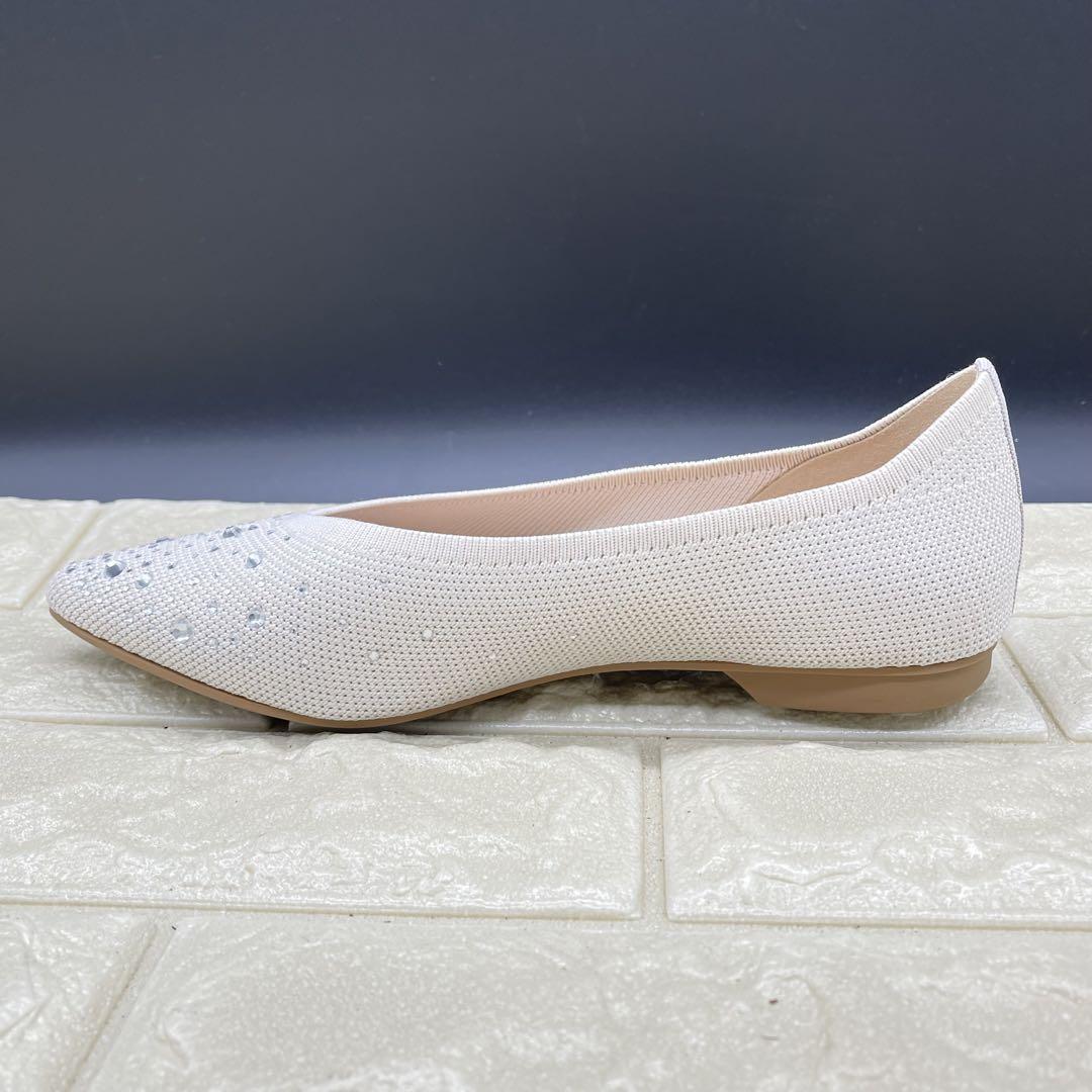 ちー　DIANA cumuu ポインテッドトゥ　ラメ　グリッター　23