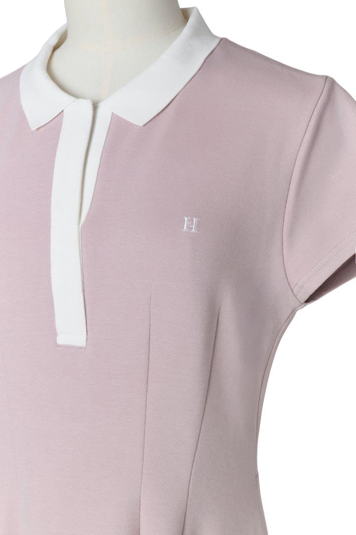 新品未使用 herlipto Short Sleeve Polo Dress M 新品】herlipto Short Sleeve Polo Dress M - メルカリ