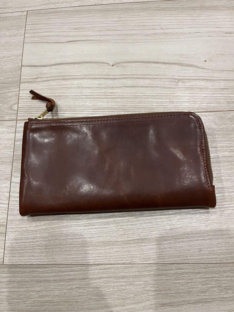 長財布 キャメル