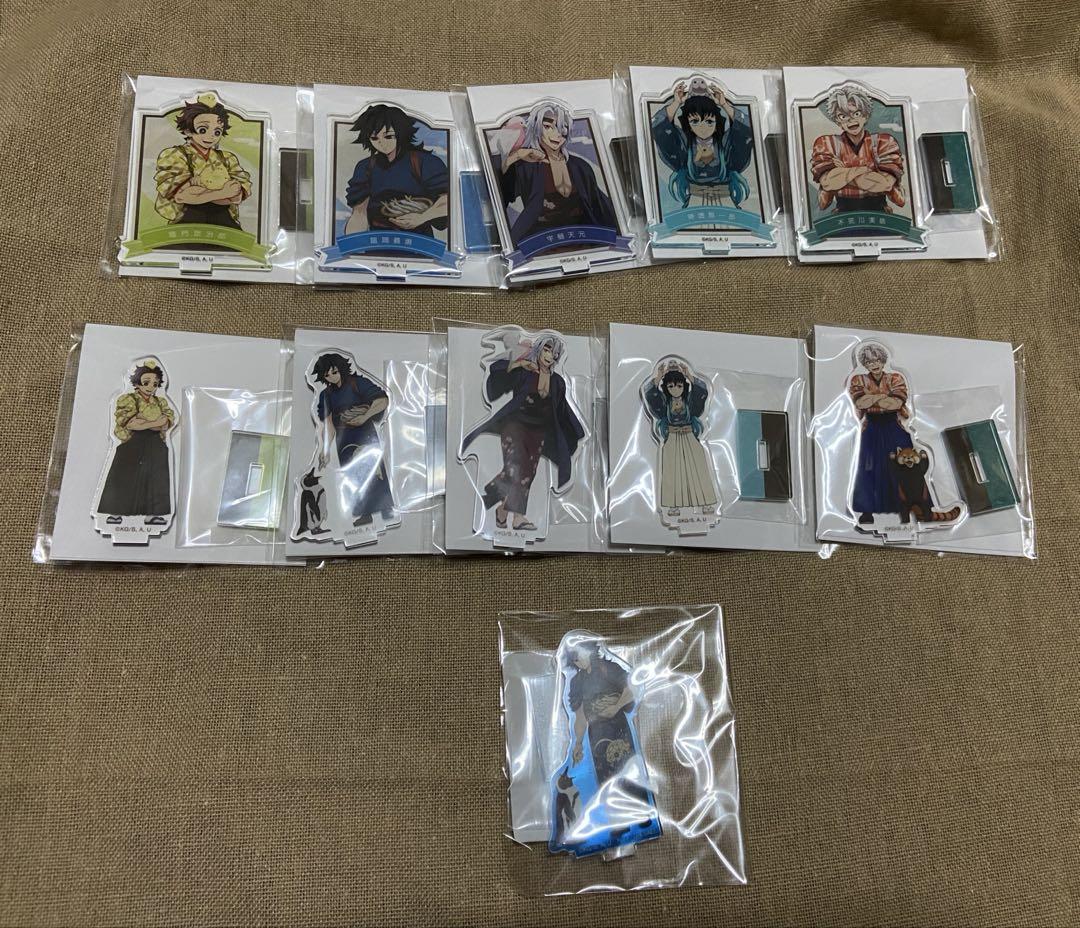 鬼滅の刃 東武動物公園 アクスタ 全種＋BOX 付き