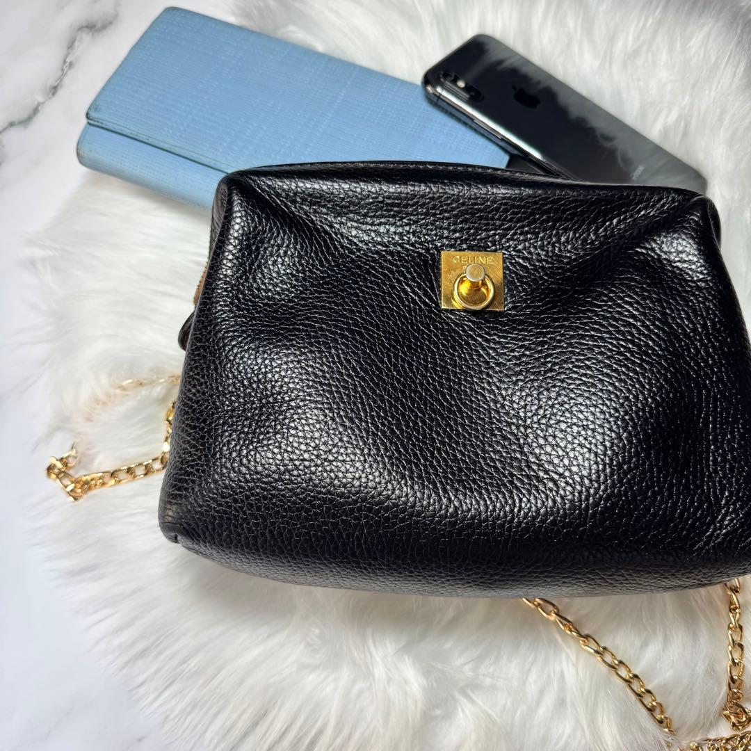 セリーヌ　celine ガンチーニ　ビンテージ　ポーチ　クラッチ
