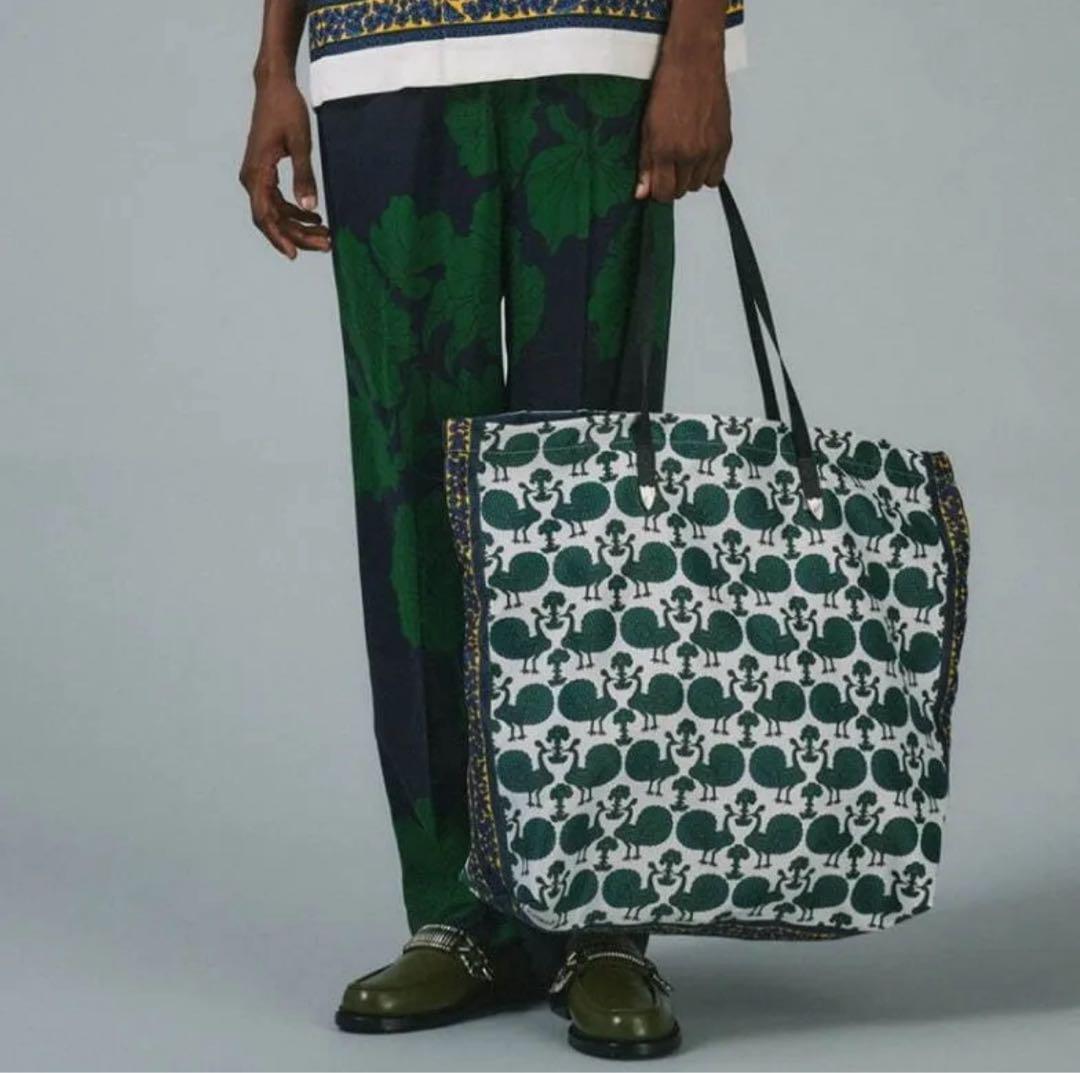 TOGA VIRILIS 22SS Inner Print Pants