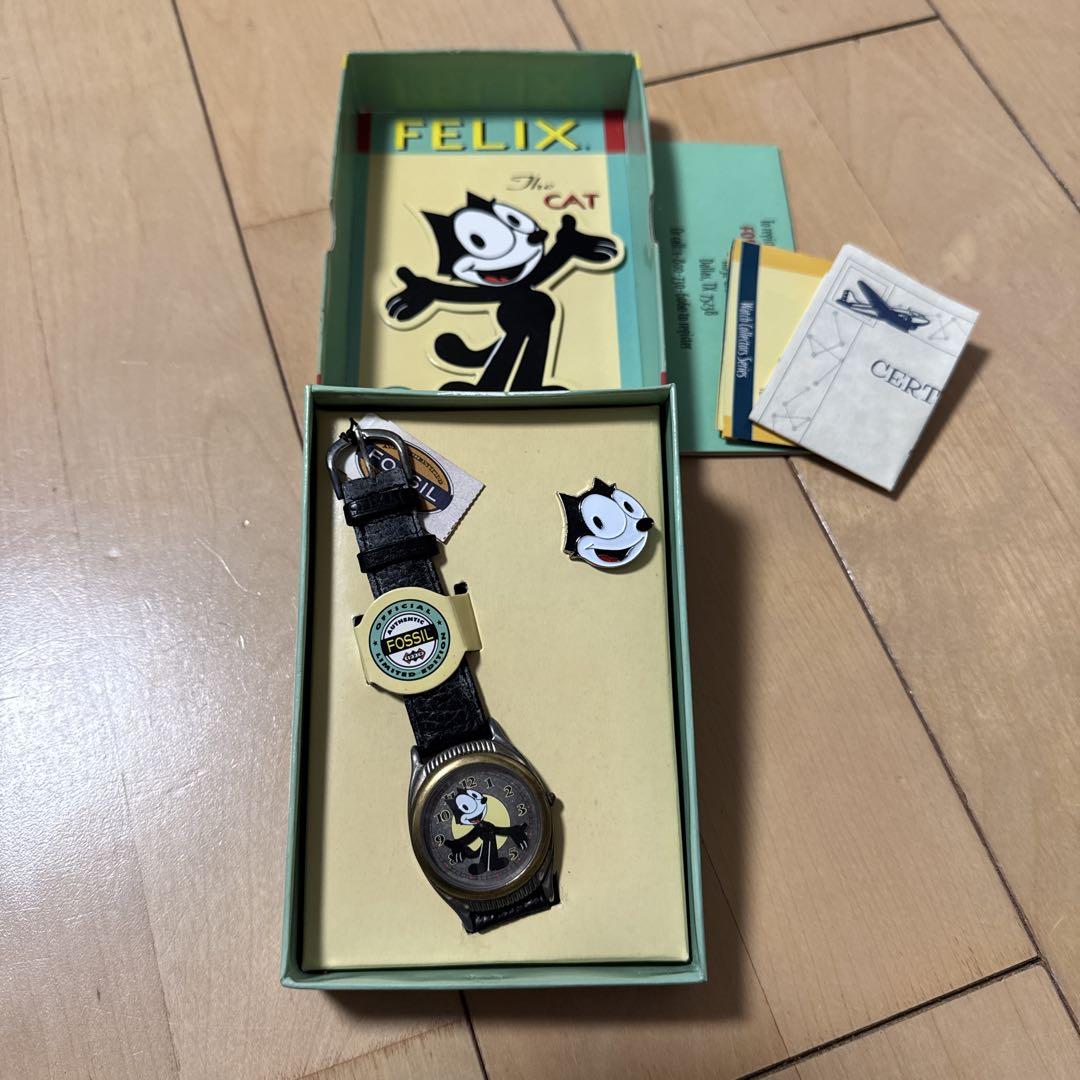 20* FELIX CAT フィリックス　キャット FOSSIL 世界限定