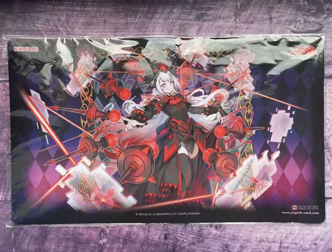 遊戯王 M∀LICE<Q>RED RANSOM プレイマット 韓国 数量限定 遊戯王 M∀LICE<Q>RED RANSOM プレイマット 韓国 数量限定