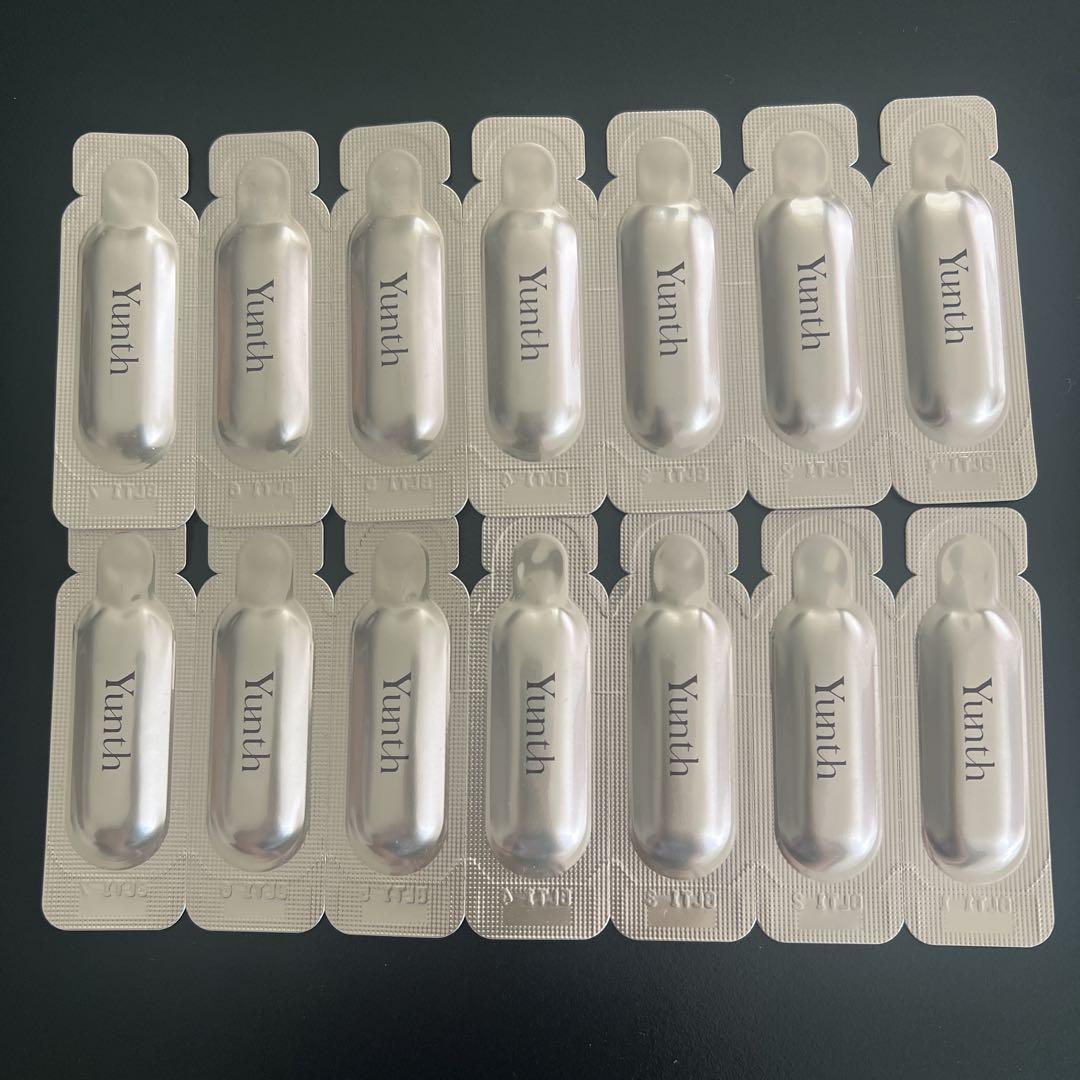 Yunth 薬用ホワイトニングエッセンスPVC a 3箱 Yunth 薬用ホワイトニングエッセンス PVC 14個 - メルカリ