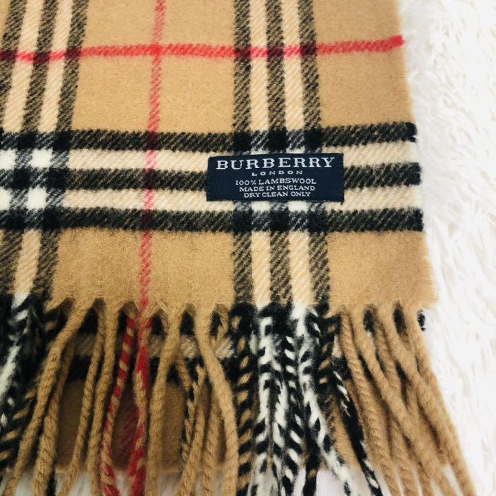 BURBERRY LONDON バーバリーロンドン ノバチェック ロングマフラー